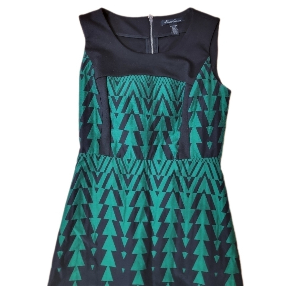 Kenneth Cole Geometric Cocktail Dress - Picture 5 of 9